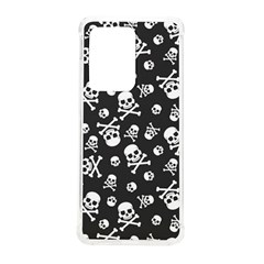 Skull-crossbones-seamless-pattern-holiday-halloween-wallpaper-wrapping-packing-backdrop Samsung Galaxy S20 Ultra 6 9 Inch Tpu Uv Case by Ravend