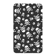 Skull-crossbones-seamless-pattern-holiday-halloween-wallpaper-wrapping-packing-backdrop Memory Card Reader (rectangular) by Ravend