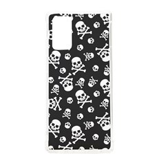 Skull-crossbones-seamless-pattern-holiday-halloween-wallpaper-wrapping-packing-backdrop Samsung Galaxy Note 20 Tpu Uv Case by Ravend