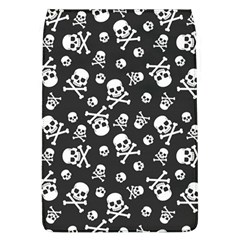 Skull Crossbones Seamless Pattern Holiday-halloween-wallpaper Wrapping Packing Backdrop Removable Flap Cover (l) by Ravend