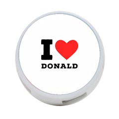 I Love Donald 4-port Usb Hub (one Side) by ilovewhateva