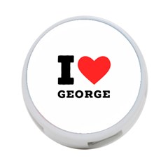 I Love George 4-port Usb Hub (two Sides) by ilovewhateva