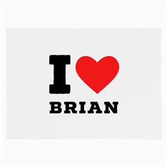 I Love Brian Large Glasses Cloth by ilovewhateva