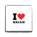 I love brian Memory Card Reader (Square 5 Slot) Front