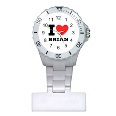 I Love Brian Plastic Nurses Watch by ilovewhateva