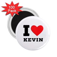 I Love Kevin 2 25  Magnets (100 Pack)  by ilovewhateva