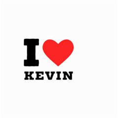 I Love Kevin Small Garden Flag (two Sides) by ilovewhateva