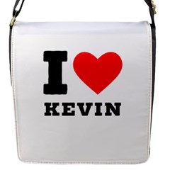 I Love Kevin Flap Closure Messenger Bag (s) by ilovewhateva