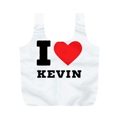 I Love Kevin Full Print Recycle Bag (m) by ilovewhateva