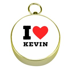 I Love Kevin Gold Compasses by ilovewhateva