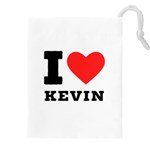 I love kevin Drawstring Pouch (5XL) Front