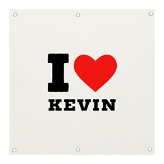 I Love Kevin Banner And Sign 3  X 3  by ilovewhateva