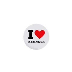 I Love Kenneth 1  Mini Magnets