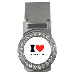 I Love Kenneth Money Clips (cz)  by ilovewhateva