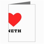 I love kenneth Greeting Cards (Pkg of 8) Left