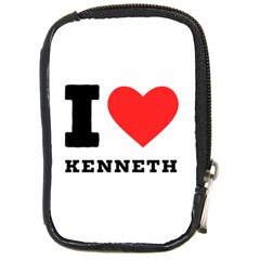 I Love Kenneth Compact Camera Leather Case by ilovewhateva