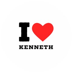 I love kenneth Wooden Bottle Opener (Round)