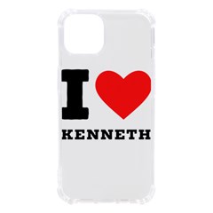 I Love Kenneth Iphone 13 Tpu Uv Print Case by ilovewhateva