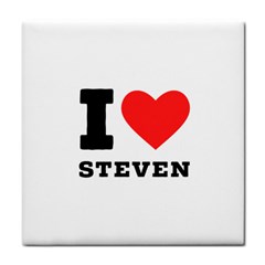 I Love Steven Tile Coaster by ilovewhateva