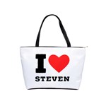 I love steven Classic Shoulder Handbag Front