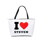 I love steven Classic Shoulder Handbag Back