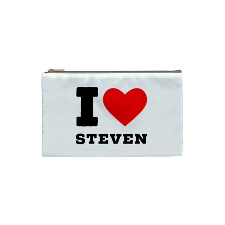 I love steven Cosmetic Bag (Small)