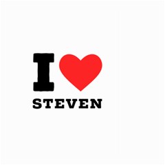 I Love Steven Large Garden Flag (two Sides) by ilovewhateva