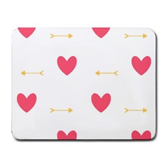 Hearts-36 Small Mousepad by nateshop