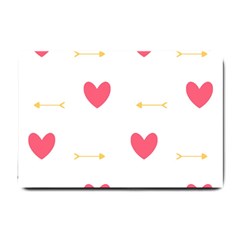 Hearts-36 Small Doormat by nateshop