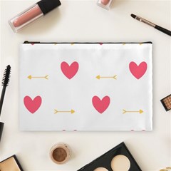 Hearts-36 Cosmetic Bag (large) by nateshop