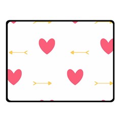 Hearts-36 Fleece Blanket (small) by nateshop