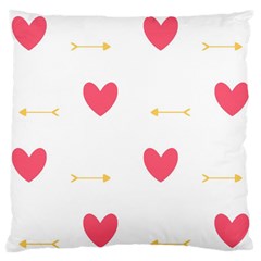 Hearts-36 Large Cushion Case (one Side) by nateshop