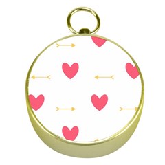 Hearts-36 Gold Compasses by nateshop