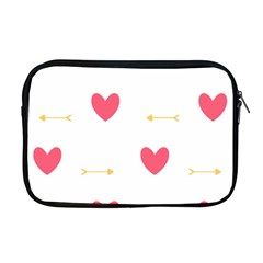 Hearts-36 Apple Macbook Pro 17  Zipper Case by nateshop