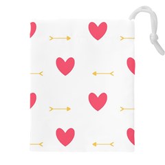 Hearts-36 Drawstring Pouch (5xl) by nateshop