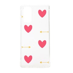 Hearts-36 Samsung Galaxy Note 20 Tpu Uv Case by nateshop