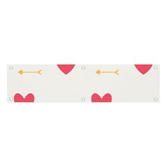 Hearts-36 Banner And Sign 4  X 1  by nateshop