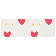 Hearts-36 Banner And Sign 12  X 4  by nateshop