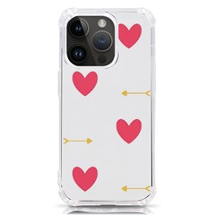 Hearts-36 Iphone 14 Pro Tpu Uv Print Case by nateshop