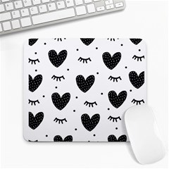 Hearts-57 Large Mousepad