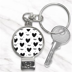 Hearts-57 Nail Clippers Key Chain by nateshop