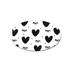 Hearts-57 Sticker Oval (10 Pack) by nateshop