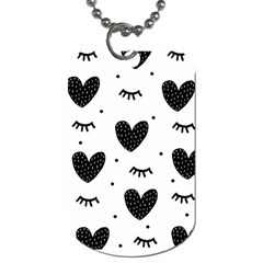 Hearts-57 Dog Tag (one Side) by nateshop