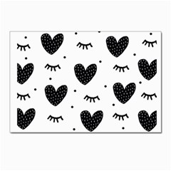 Hearts-57 Postcard 4 x 6  (pkg Of 10) by nateshop