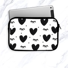 Hearts-57 Apple Ipad Mini Zipper Cases by nateshop