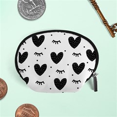 Hearts-57 Accessory Pouch (small) by nateshop