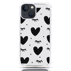 Hearts-57 Iphone 13 Mini Tpu Uv Print Case by nateshop