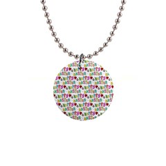 Holidays 1  Button Necklace by nateshop