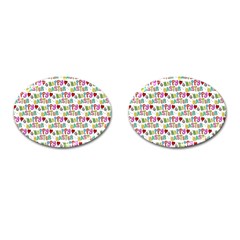 Holidays Cufflinks (oval) by nateshop