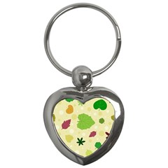 Leaves-140 Key Chain (heart) by nateshop